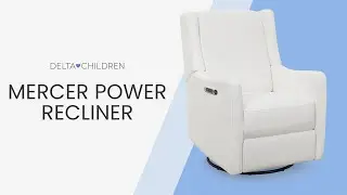 Mercer Electronic Power Recliner and Swivel Glider (by Delta Children)