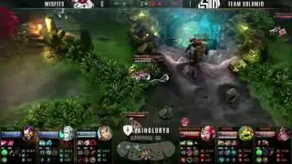 TeamSoloMid (TSM) Vs. Misfits GAME TWO:Vainglory 8 Spring Opener NA Split 1 Week 4