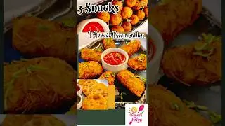 1 Preparation से 3 Kids Favourite Snacks | Easy Sweet Potato Recipe #sweetpotato #crispypotatoes