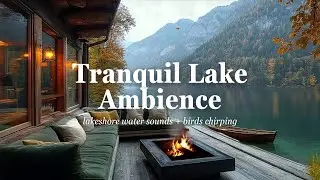 Tranquil Lake + Lakeshore Water Sound Ambience