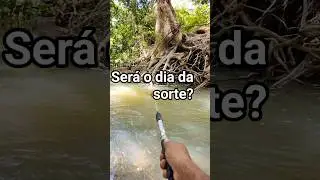 Peguei 5 tra&iacute;ras s&oacute; nesse po&ccedil;o pequeno. #pescaria #viral