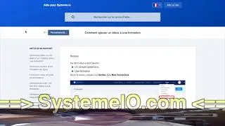 Comment ajouter un &eacute;l&egrave;ve &agrave; une formation Systemeio