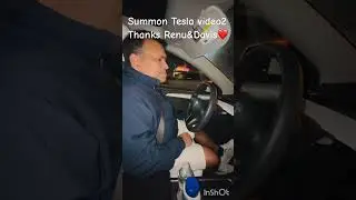 Summon Tesla video 2 🤩with Renu and Davis ❤️❤️