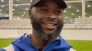 Indianapolis Colts wide receivers coach Reggie Wayne is sleepless in Westfield -three practices left