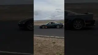 Acura NSX at Oregon Raceway Park autocross on track with Bridge City Autosports #acuransx #jdm