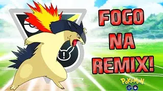 FOGO NO PARQUINHO NA UTRA LIGA REMIX SEASON 10 POKEMON GO