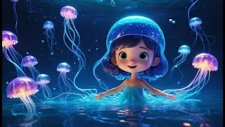 Jellyfish Tentacles Go Sway Sway Sway | English Nursery Rhyme | Kids Songs | Baby Music