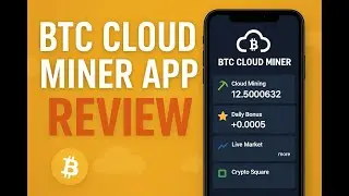 BTC Cloud Miner App Review | Free Crypto Mining | Daily Bonus & Live Market Features Explained