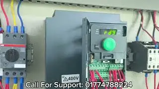 Schneider ATV 320 VFD | Complete Wiring & Programming Guide | Forward/Reverse Motor Run