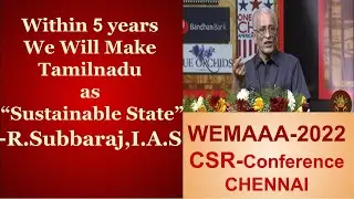 R.Subbaraj I.A.S Speech On 
