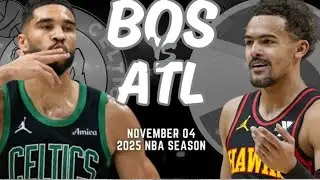 Boston Celtics vs Atlanta Hawks Resumen Completo del Partido 4 de noviembre Temporada NBA 2025 #nba