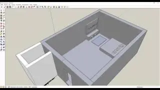 Google SketchUp 8 - Проектирование комнаты