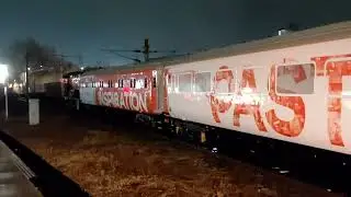 The inspiration train at Crewe arrive & depart also shunt moves 66710 & 66719 14-20 Jan 2026 