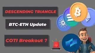 Bitcoin Next Move | COTI Breakout | ETH,SOL,ADA & COTI Buying zones