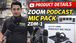 Best podcast mic pack from Zoom.(ZDM-1) #zoom #podcast #studio 