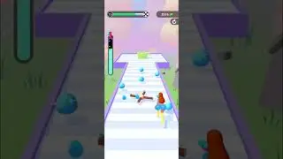 Squirt Gun Girl: Garden Runner Game play  4  #shorts
