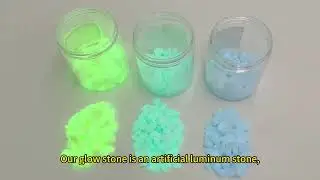 Wholesale Natural Stone Cobble and Pebbles Glowing in the Dark for Garden and Ground Decor