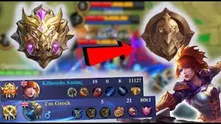 2 MYTHIC GLORY PLAYERS PLAYS IN WARRIOR FANNY AND GROCK