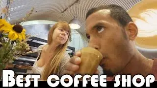 EAST LONDON'S BEST COFFEE SHOP CAFE - UK DAILY VLOG (ADITL EP385)