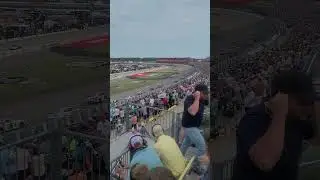 [NASCAR] restart at Iowa Speedway #NASCAR #IowaSpeedway #nascarhighlights