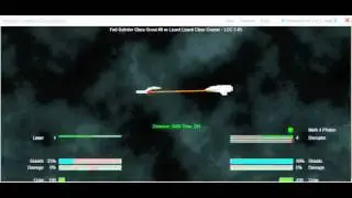 Planets Nu - Outrider Scout versus Lizard Cruiser