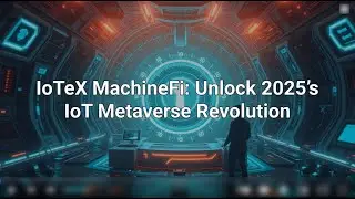 IoTeX MachineFi Explained: 2025 IoT Metaverse Insights & Early Investment Opportunities