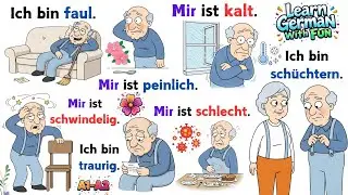 Learn German with Fun | 25 Adjectives For Beginners 👌😁