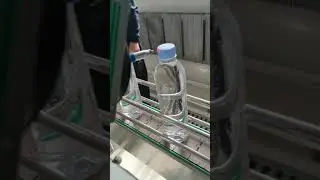 How is flying fiber laser marking printer work online for Batch EXP date code on bottle of drinks?