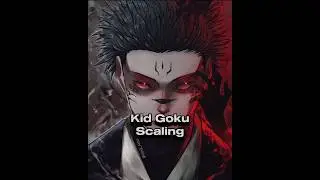 Kid Goku Scaling