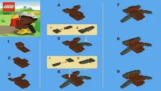 LEGO instructions - Seasonal - 40011 - Thanksgiving Turkey