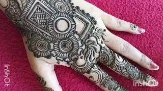 Back Mehndi Design | New Trending 2026 | Floral Mehndi Design Tutorial | Design with Geetanjali 16