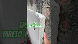 Reboco t&eacute;rmico ✅🚀💪🚀🚀 #eps #obra #construcao  #arquitetura  #pedreiro  #constru&ccedil;&atilde;o  #gesso