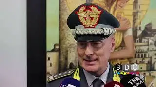 IL GENERALE AUGELLI SALUTA LA GDF DI BASILICATA