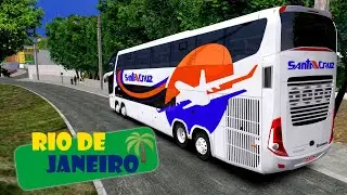 OMSI 2 Rio de Janeiro | Durch Brasilien im Volvo Doppeldecker-Reisebus ☆ Let's Play OMSI 2 | #875