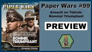 Paper Wars Issue #99 from Compass Games Preview