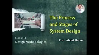 The Process and Stages of  System Design in SDLC (System Design Methodologies) - Session III