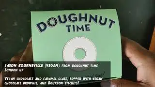 London's Best Vegan Doughnuts | JASON BOURNVILLE Vegan Doughnut - DOUGHNUT TIME UK