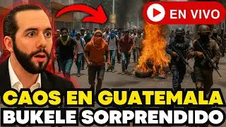 🚨 &iexcl;ATENTADO EN GUATEMALA! 🔥 CAOS EN LAS CALLES ‼️ BUKELE NO LO VIO VENIR 😱 EL SALVADOR NO TEME