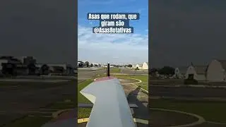 Asas que rodam, giram s&atilde;o as @AsasRotativas