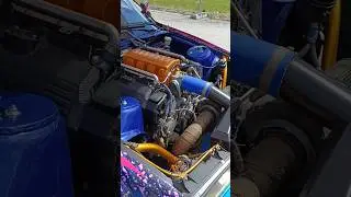 Bmw V8 turbo drift car #bmwturbo #v8power #bmwv8