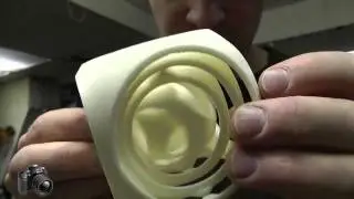 3D printed gyro cube sphere thing time lapse RWGresearch com rostock delta   YouTube new