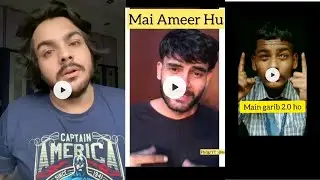 M youtuber hu Ashish chanchlani| m Gareeb hu | m ameer hu Ashish Viral video