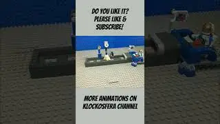 Space rocket assembly - LEGO animation