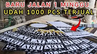 USAHA BARU 1 MINGGU SUDAH TERJUAL 1000 PCS UNTUNGNYA BIKIN NGILER !! BEGINI CARANYA