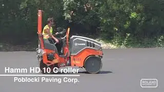 V&ouml;gele Super 1700-3i has Excellent Production for Poblocki Paving Corp. - Roland Machinery