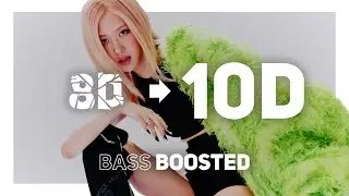 BLACKPINK - Hard to Love [10D] [BASS BOOSTED]