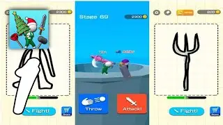 Draw Weapon 3D Gameplay Walkthrough #1 (Android, IOS)