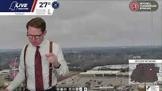 LIVE NOW at at 6:35am - The ice storm of 2026 has began