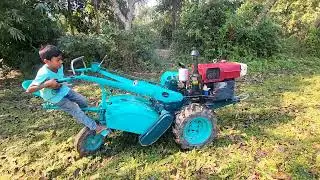 Excellent Machine Starting techniques idea | Amazing Diesel Engine Starting power tiller