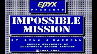 POLLY PALMER - Dennis Caswell  (Official Music Video) - Impossible Mission C64 Tribute [FullHD] [4K]
